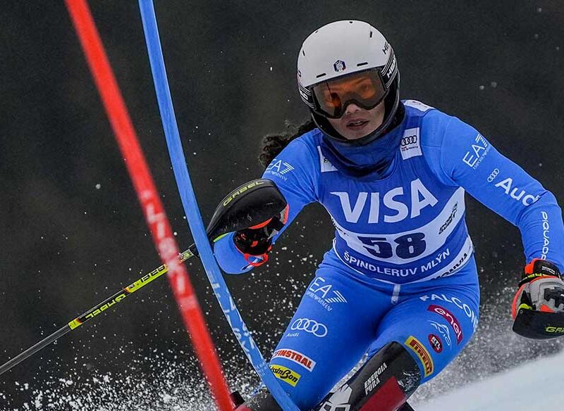 Giada D'Antonio in azione.