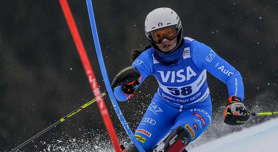 Giada D'Antonio in azione.