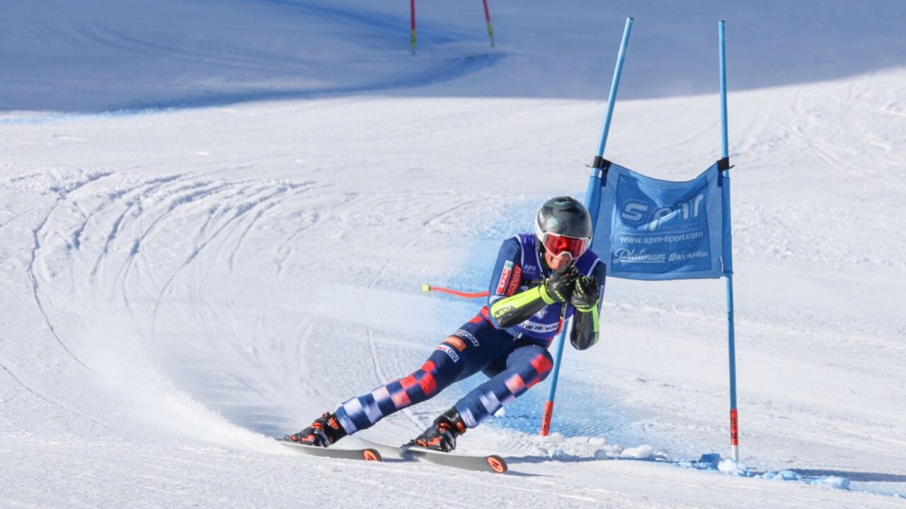 Giovanni Ceccarelli in azione.