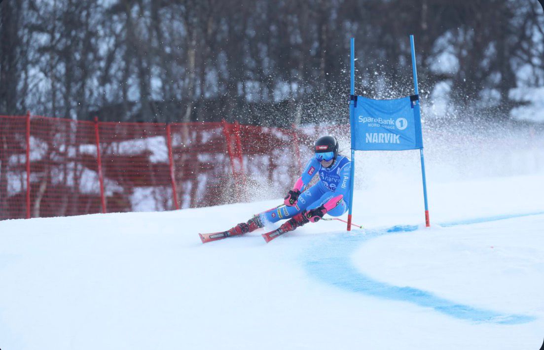 Victoria Klotz in azione.