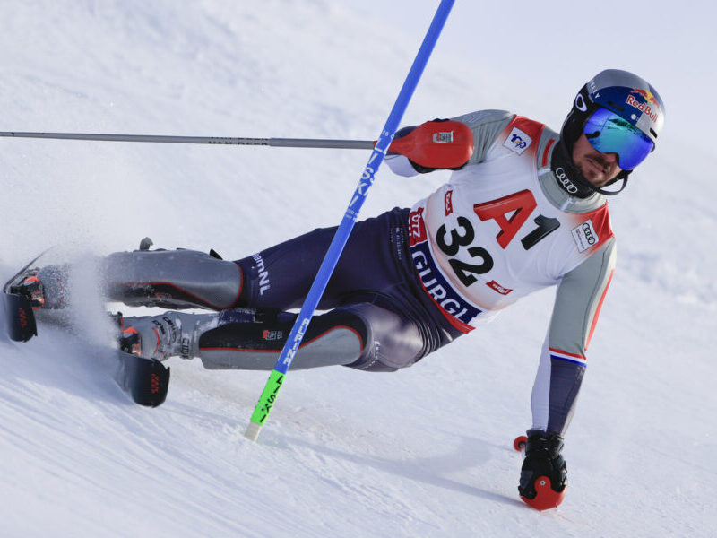Marcel Hirscher in azione.