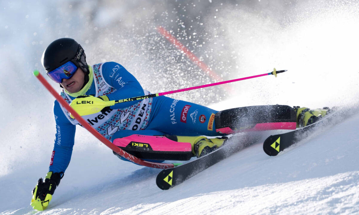 Corrado Barbera ad Adelboden.