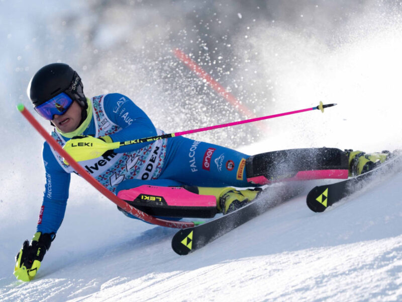 Corrado Barbera ad Adelboden.