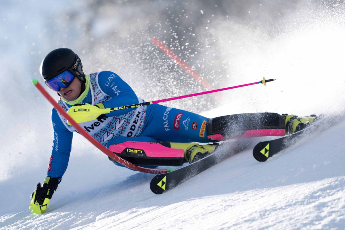 Corrado Barbera ad Adelboden.