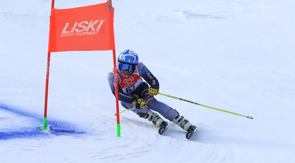 Pasquale Greco in azione a Pila.