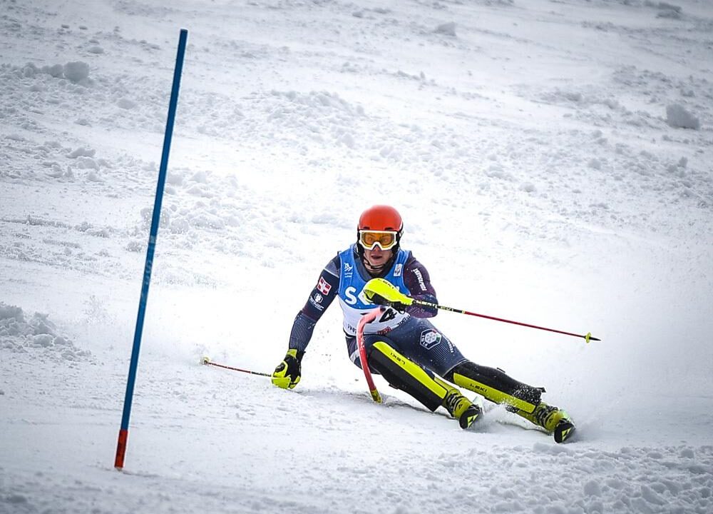 Francesco Sadowski in azione.