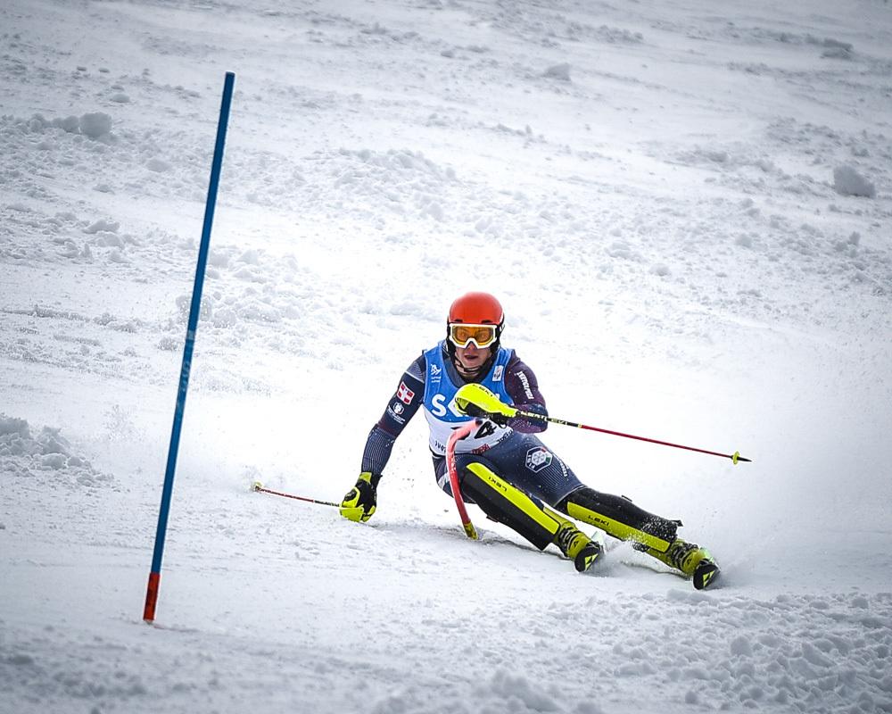Francesco Sadowski in azione.