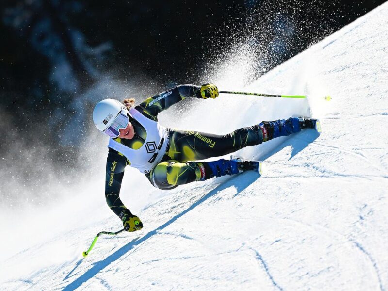 Federica Lani in azione.