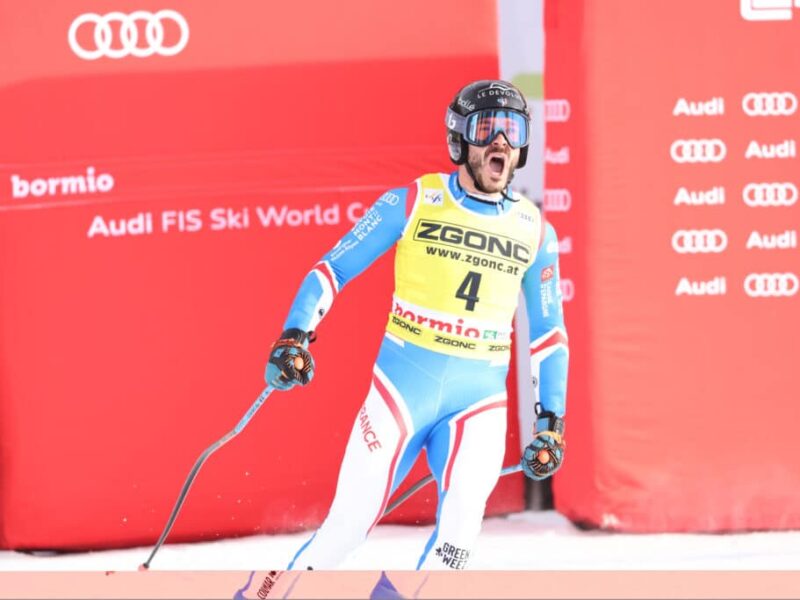 Cyprien Sarrazin in azione.