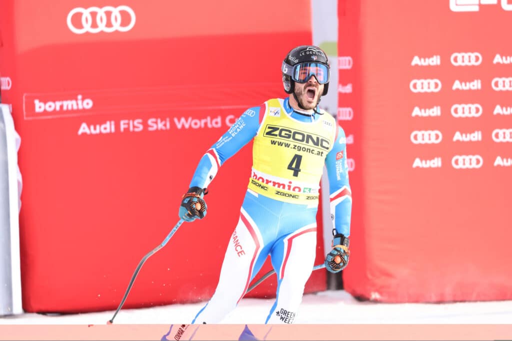 Cyprien Sarrazin in azione.