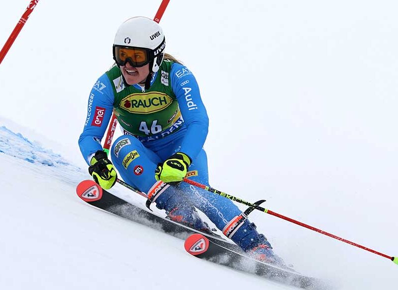 Sophie Mathiou in azione.