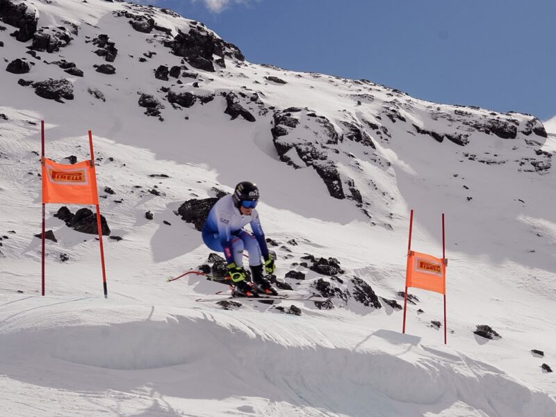 Vicky Bernardi in azione.