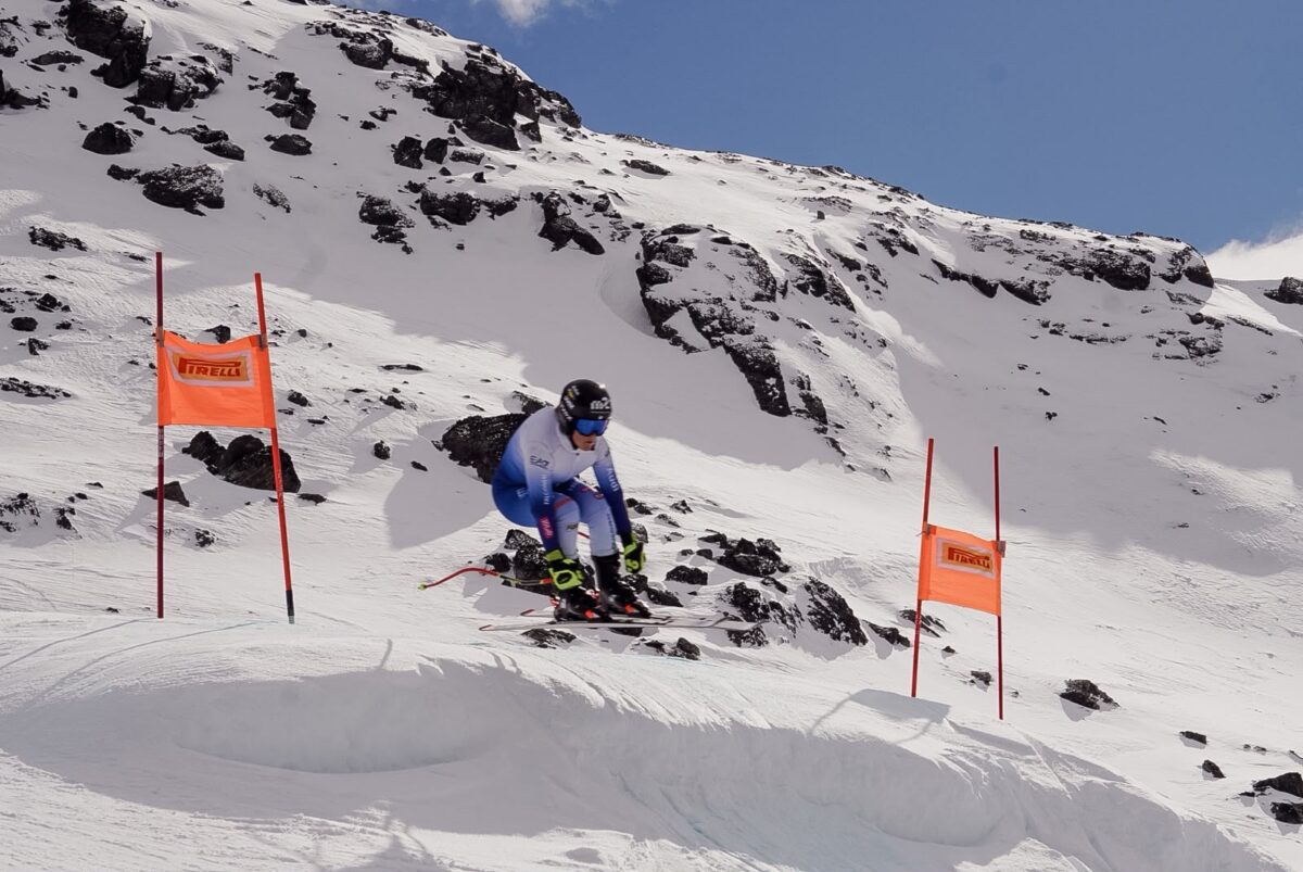 Vicky Bernardi in azione.