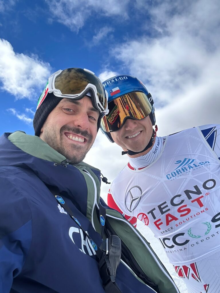 Matteo Bosisio con Henrik Von Appen.