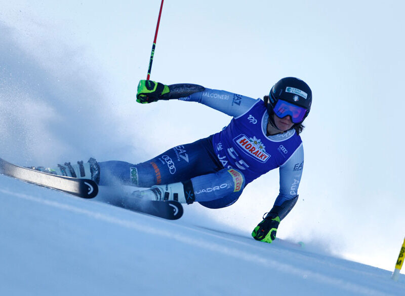 Ilaria Ghisalberti in azione.