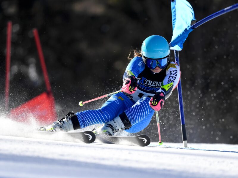 Lavinia Paci in azione.