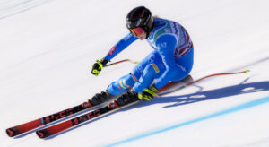 Sara Allemand in azione.