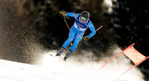 Mattia Casse ai Giochi Olimpici di Bormio.