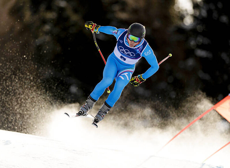 Mattia Casse ai Giochi Olimpici di Bormio.