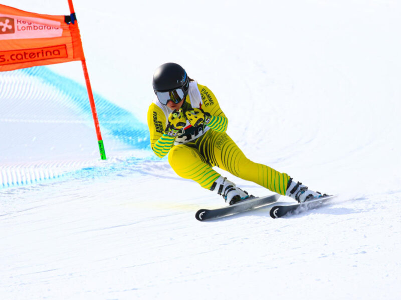 Sofia Parravicini in azione.