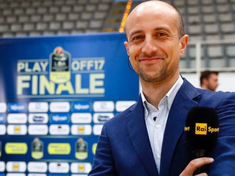 Maurizio Fanelli di Rai Sport.