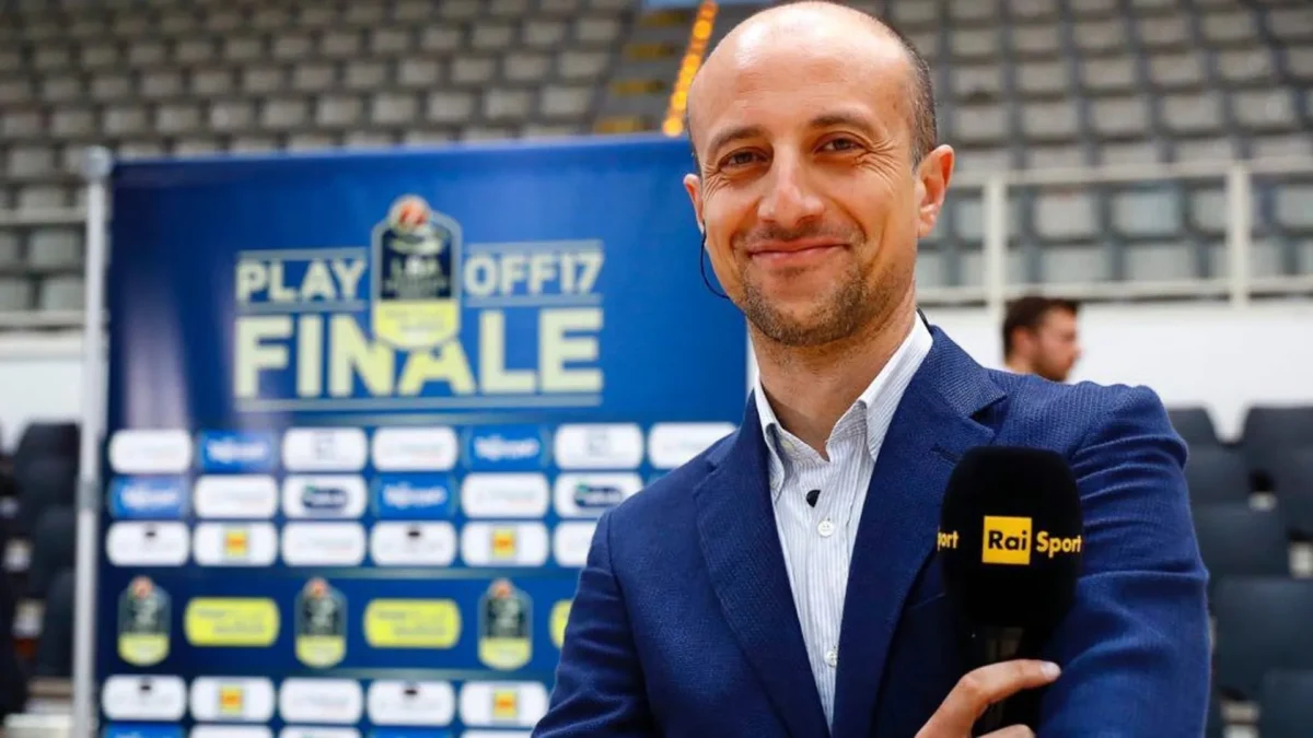 Maurizio Fanelli di Rai Sport.