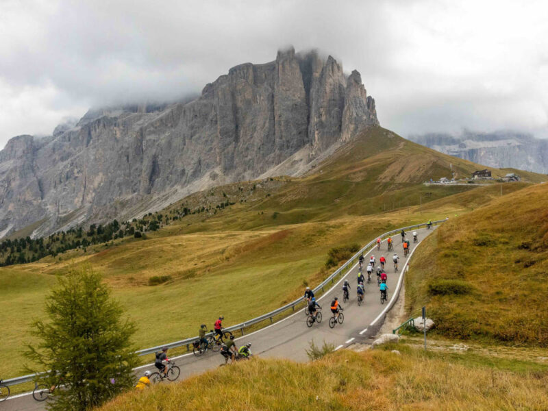 Il Sellaronda Bike Day in Val Gardena.