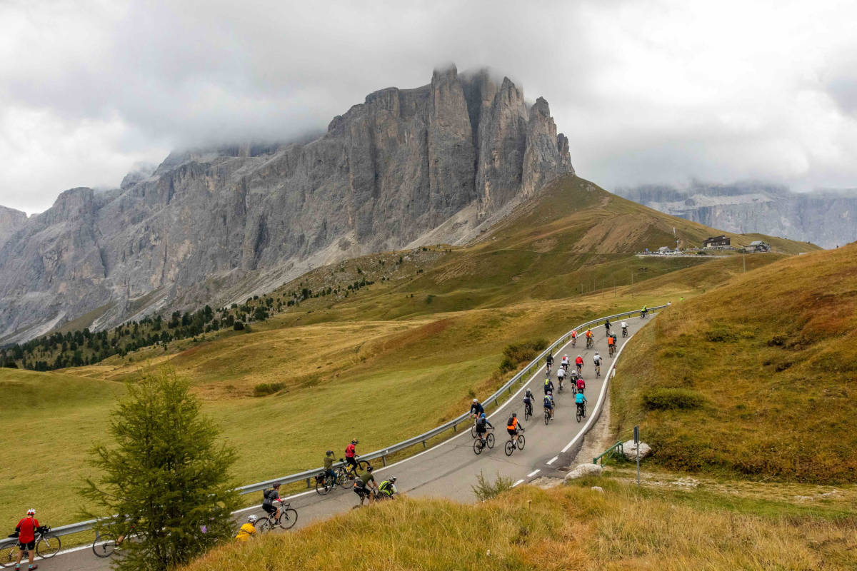 Il Sellaronda Bike Day in Val Gardena.