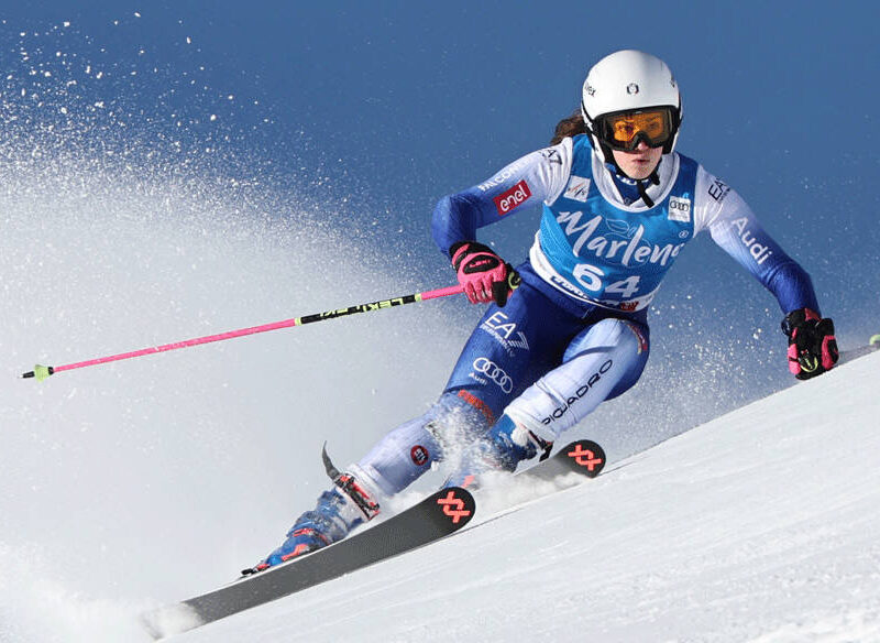 Alessia Guerinoni in azione.