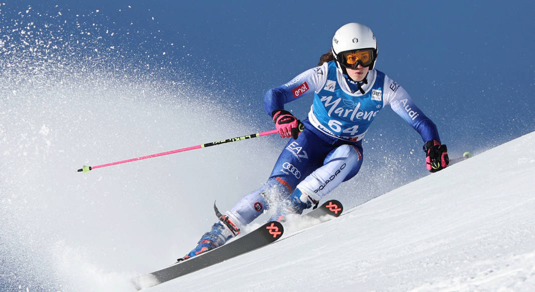 Alessia Guerinoni in azione.