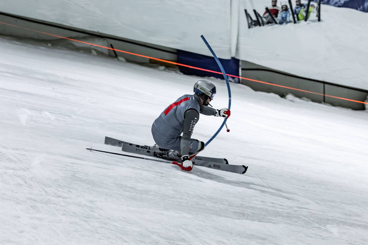 Marcel Hirscher in Ski Dome.
