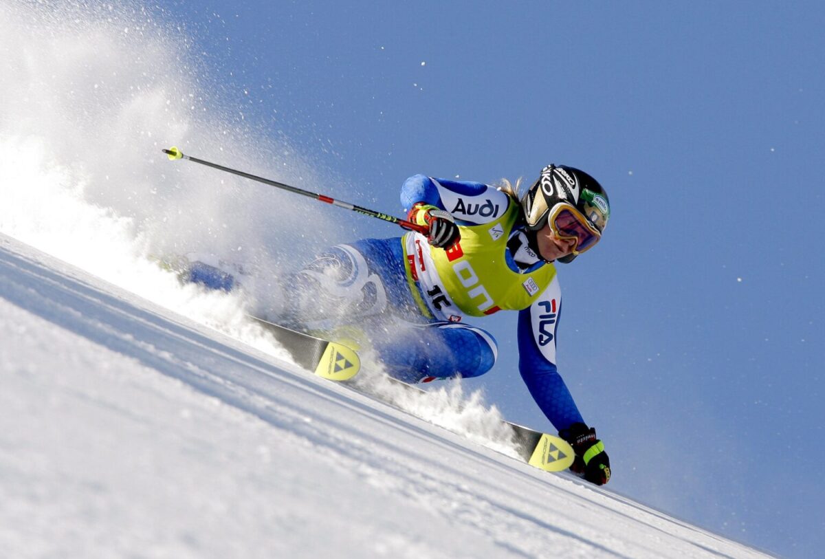 Denise Karbon sul Rettenbach.