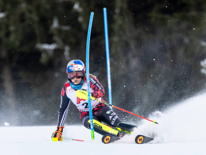 Lara Colturi in azione a Semmering.