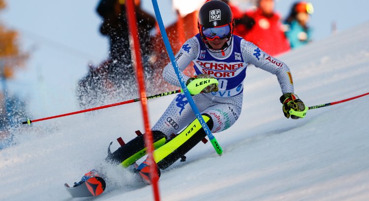 Chiara Costazza in azione.