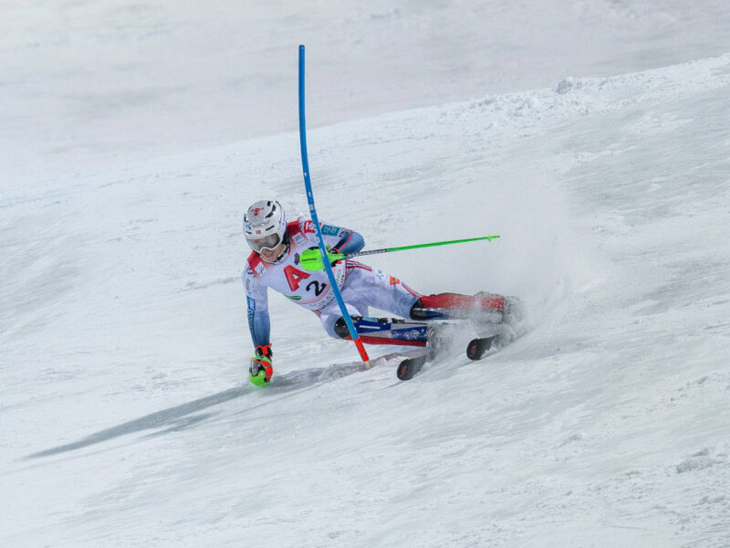 Henrik Kristoffersen a Schladming.