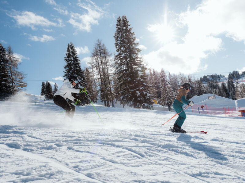 L'inverno di Skicarosello Corvara.